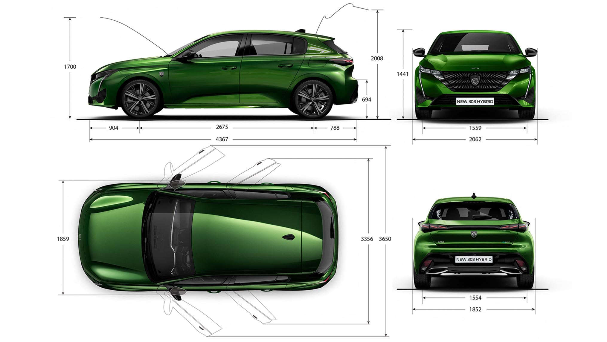 Peugeot 308 | Хетчбек C-класу | Peugeot Центр Одеса «Адіс Мотор»